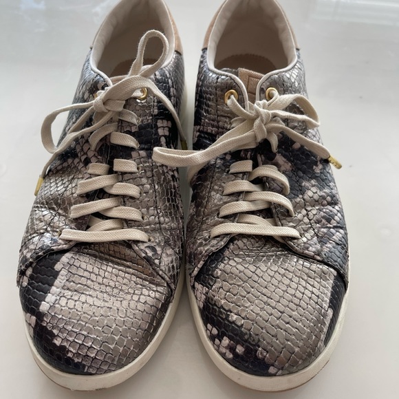 Cole Haan Shoes - Cole Haan snake embossed sneakers. Size 8m